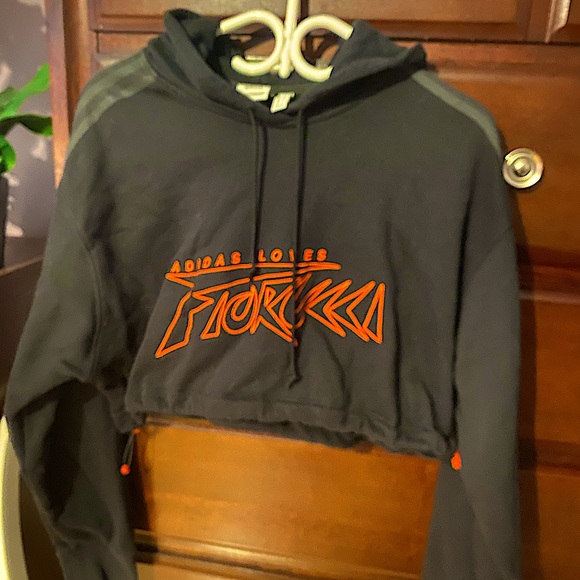 Adidas cropped hoodie - Picture 3 of 3